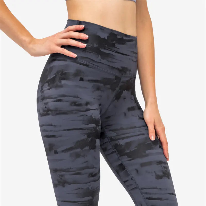 Beberino High Waisted Yoga Leggings | Buttery Soft Workout Pants with Stylish Patterns