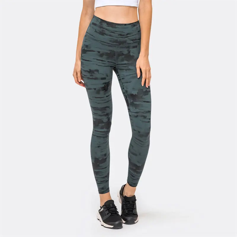 Beberino High Waisted Yoga Leggings | Buttery Soft Workout Pants with Stylish Patterns