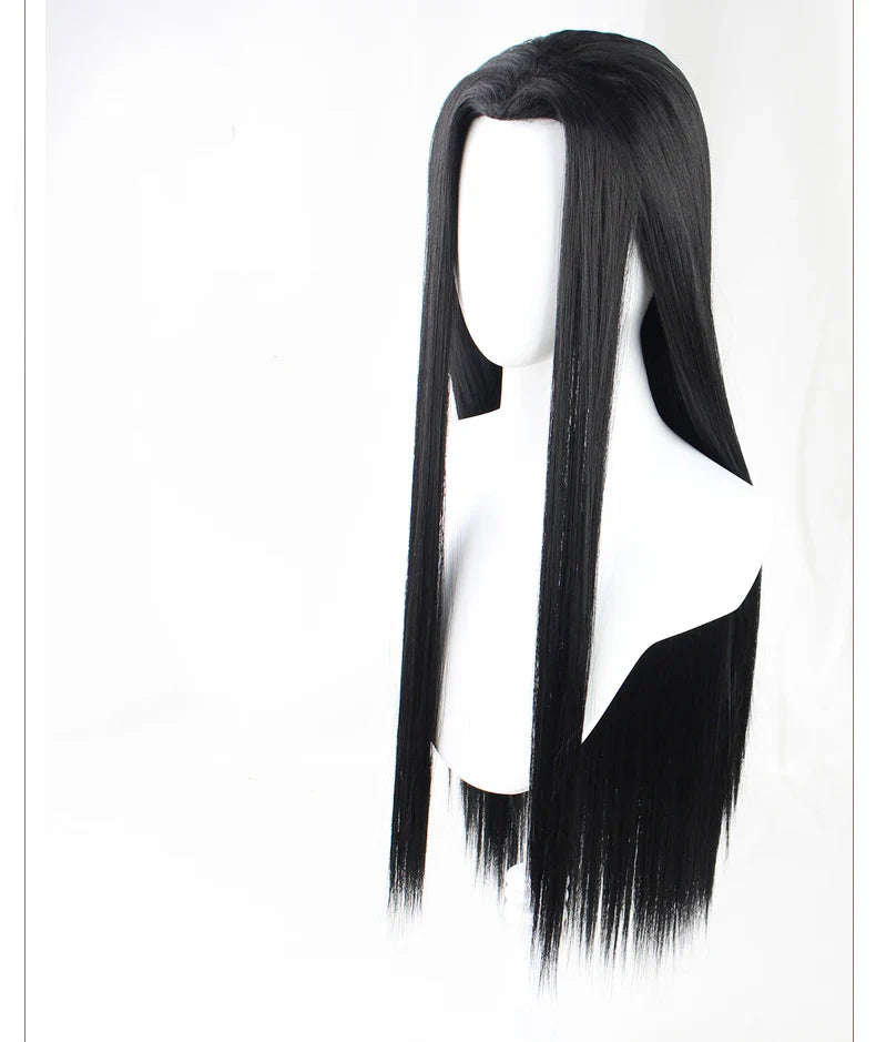 Beberino 100CM Illumi Zoldyck Wig with Middle Parting in Heat Resistant Synthetic Hair