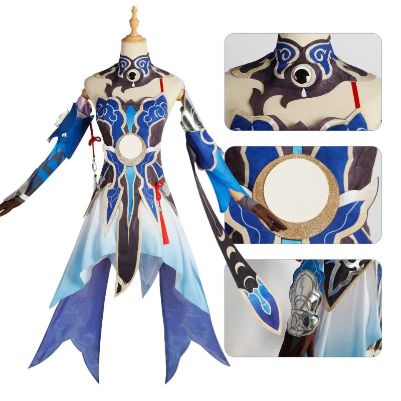 Beberino Honkai Star Rail Luofu Cosplay Costume Full Set Uniform