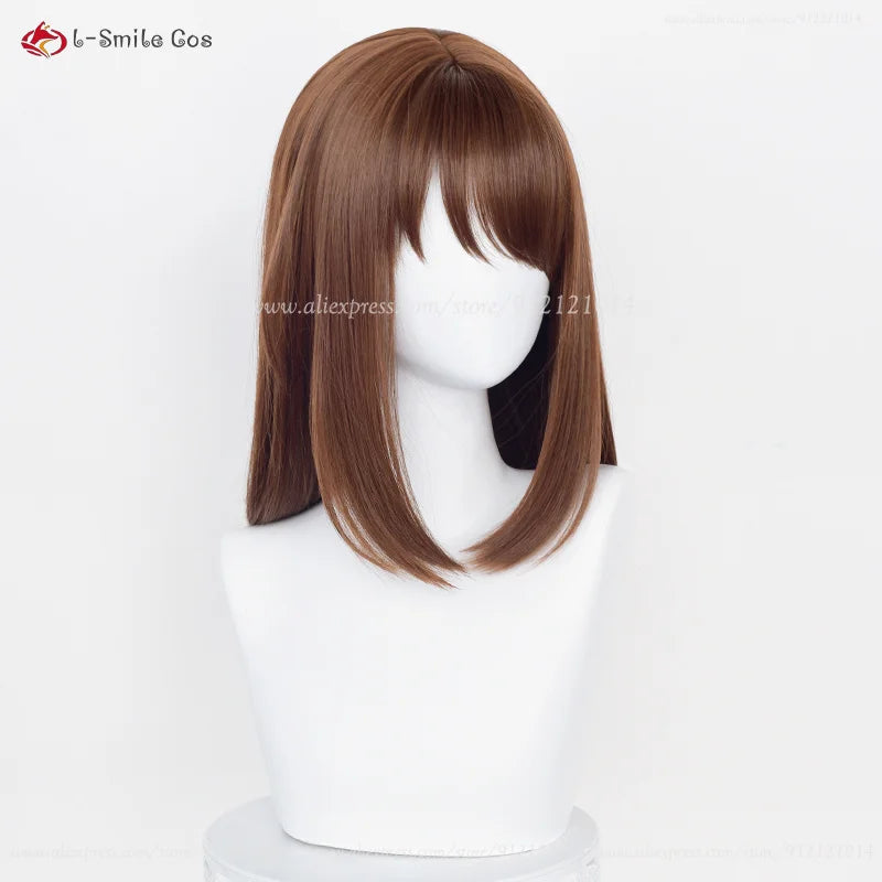 Anzu Brown Red Long Cosplay Wig by Beberino - Heat Resistant Synthetic Hair - 43cm