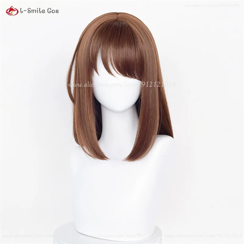 Anzu Brown Red Long Cosplay Wig by Beberino - Heat Resistant Synthetic Hair - 43cm