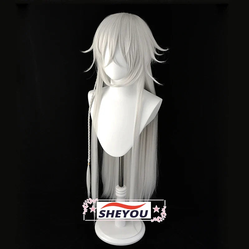 Beberino Anime Kuroshitsuji Wig - Undertaker Style, Heat Resistant Cosplay Hair