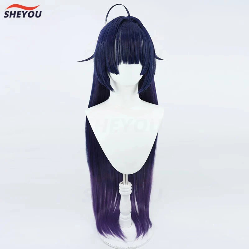 Beberino 3rd Herrscher of Thunder Cosplay Wig: Long Straight Synthetic Hair + Wig Cap