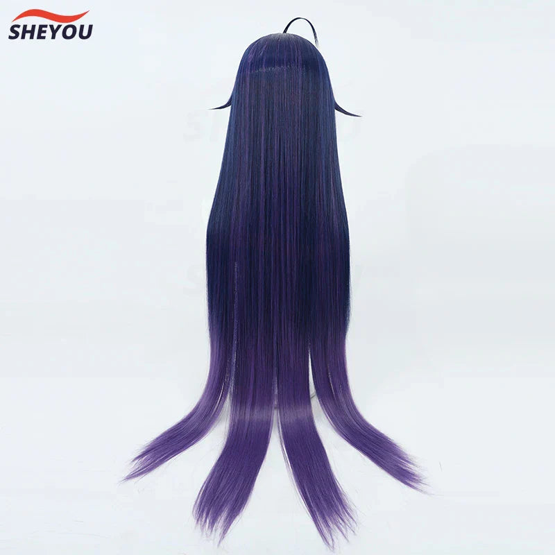 Beberino 3rd Herrscher of Thunder Cosplay Wig: Long Straight Synthetic Hair + Wig Cap