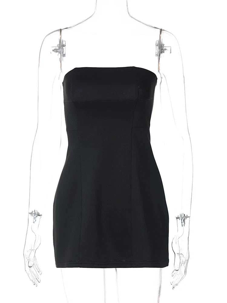 Beberino Black Bodycon Mini Dress 2024 - Summer Clubwear Collection