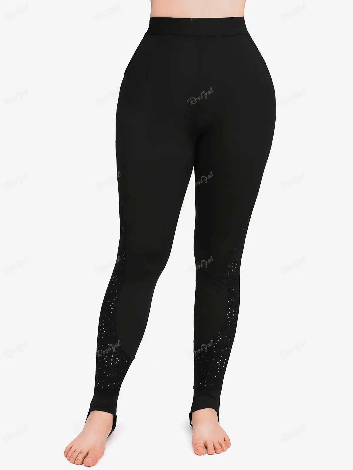 Beberino Plus Size High Waist Leggings with Pockets & Elastic Waist