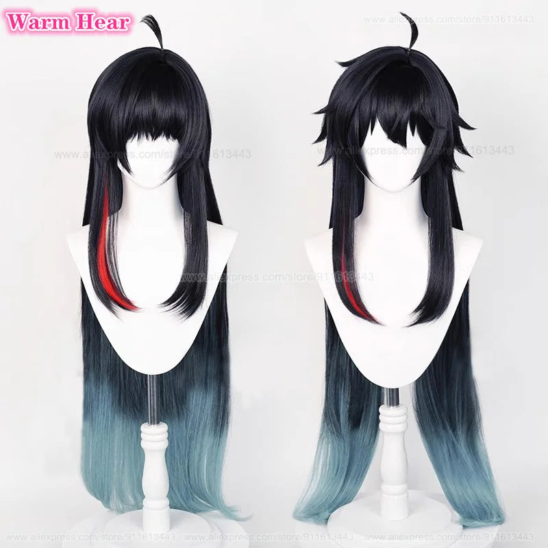 Beberino 100cm Long Gradient Anime Cosplay Wig + Wig Cap