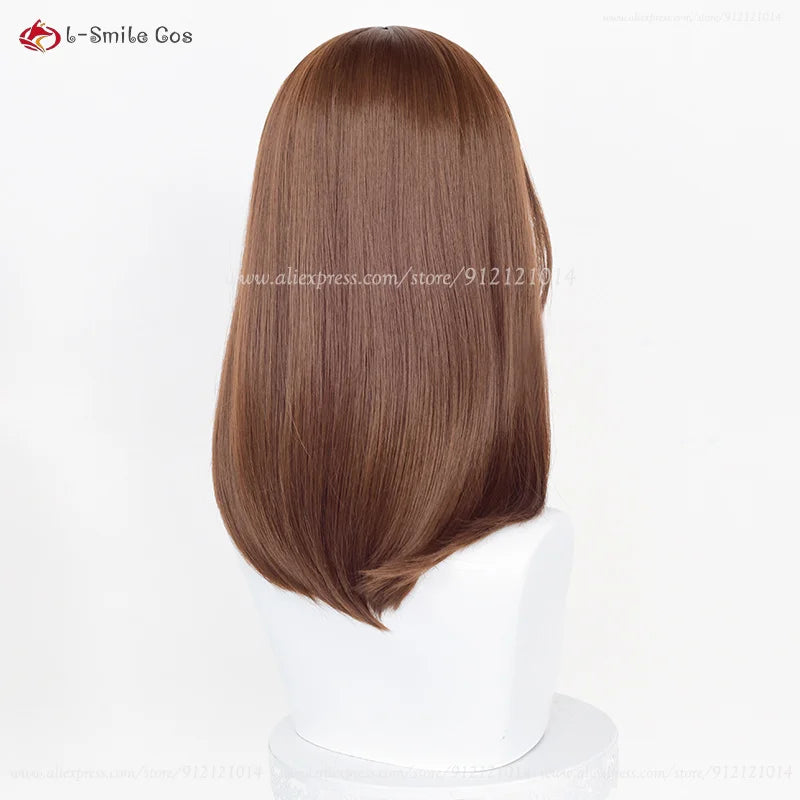 Anzu Brown Red Long Cosplay Wig by Beberino - Heat Resistant Synthetic Hair - 43cm