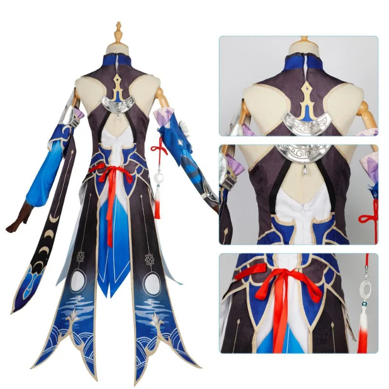 Beberino Honkai Star Rail Luofu Cosplay Costume Full Set Uniform