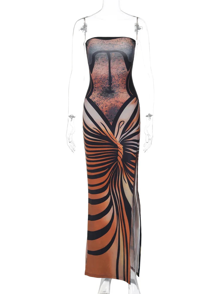 Beberino 2024 Summer Bodycon Long Dress - Wholesale Fashion Items for Women