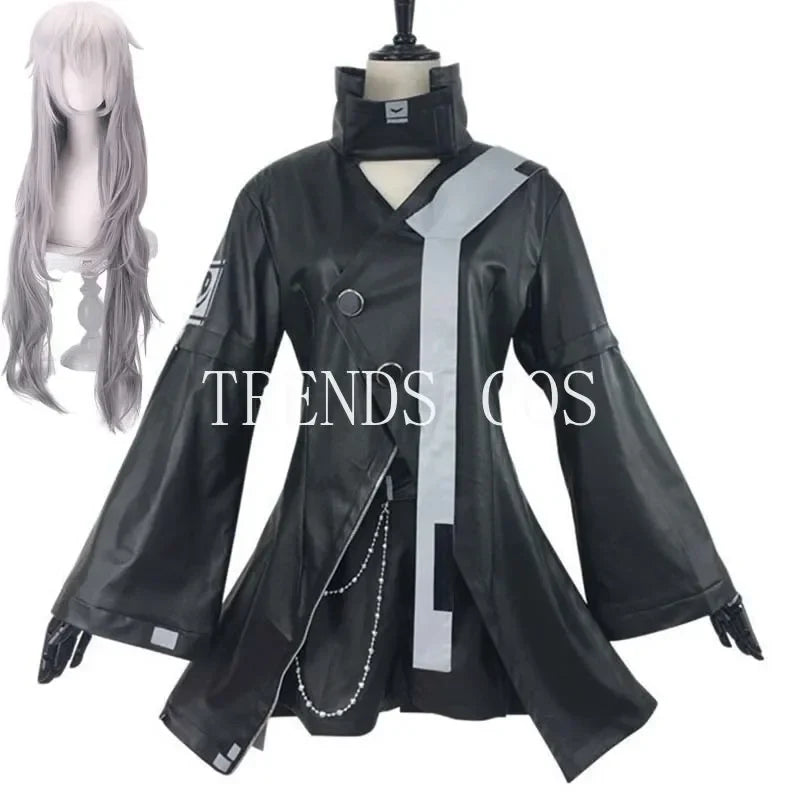 Arknights Lappland Costume Set for Comic Con by Beberino - Jacket Pants Gloves Wig Ears Tail
