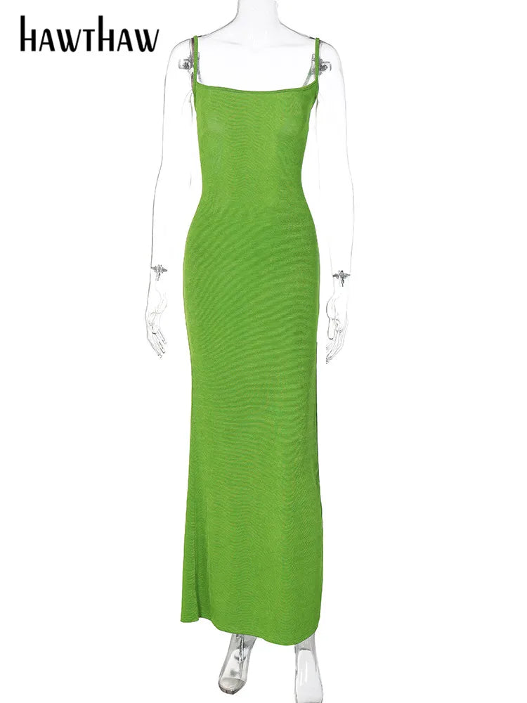 Beberino Elegant Green Bodycon Dress for Parties & Events