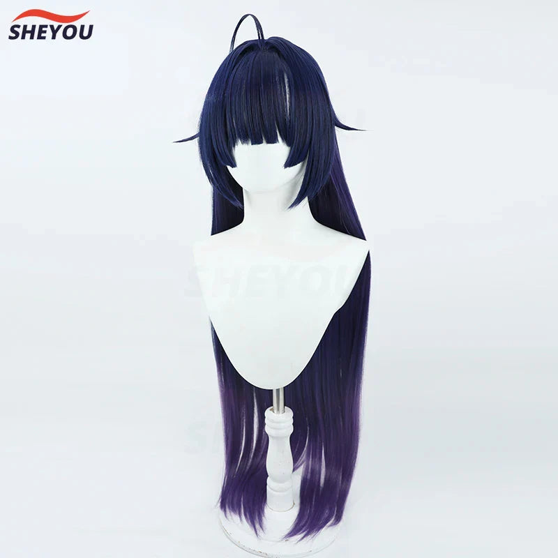 Beberino 3rd Herrscher of Thunder Cosplay Wig: Long Straight Synthetic Hair + Wig Cap