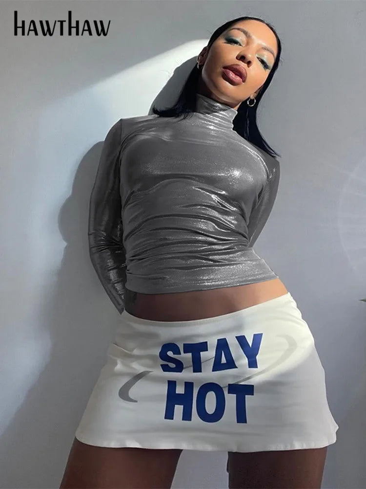 Beberino Long Sleeve Crop Tops: 2023 Streetwear Collection